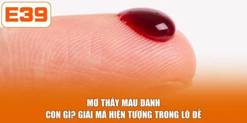 Mơ Thấy Máu Đánh Con Gì? Giải Mã Hiện Tượng Trong Lô Đề