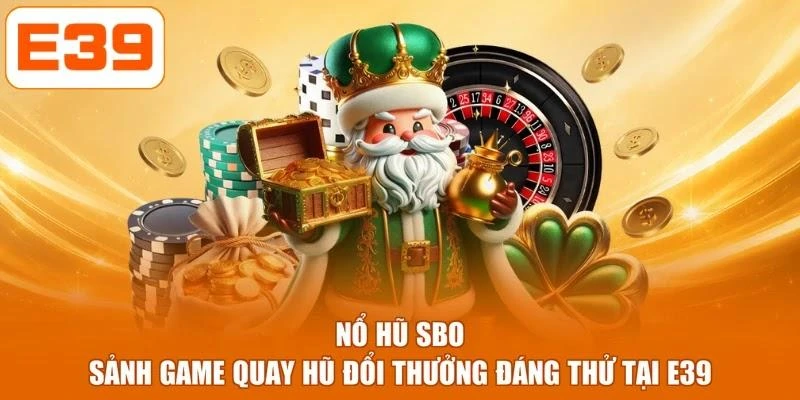 Nổ Hũ SBO - Sảnh Game Quay Hũ Đổi Thưởng Đáng Thử Tại E39