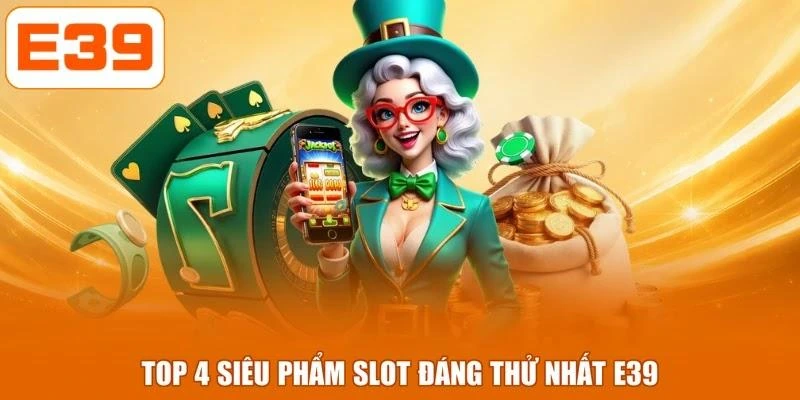Top 4 siêu phẩm slot đáng thử nhất E39